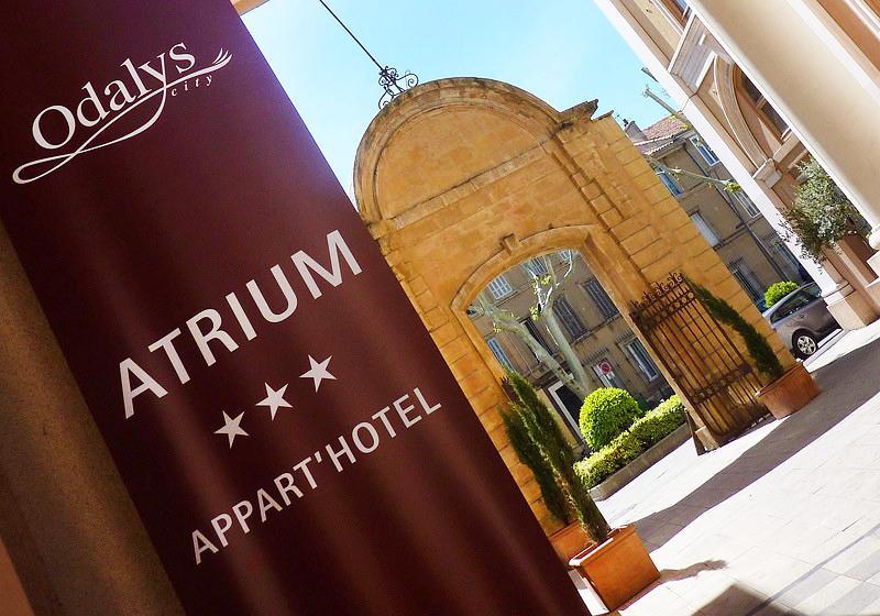 Appart Hotel Odalys City Aix En Provence L'Atrium Aix-en-Provence Exterior photo